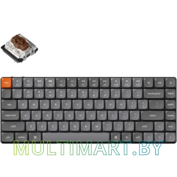 Клавиатура Keychron K3 Max White LED K3M-A3-RU (Gateron Low Profile Brown)